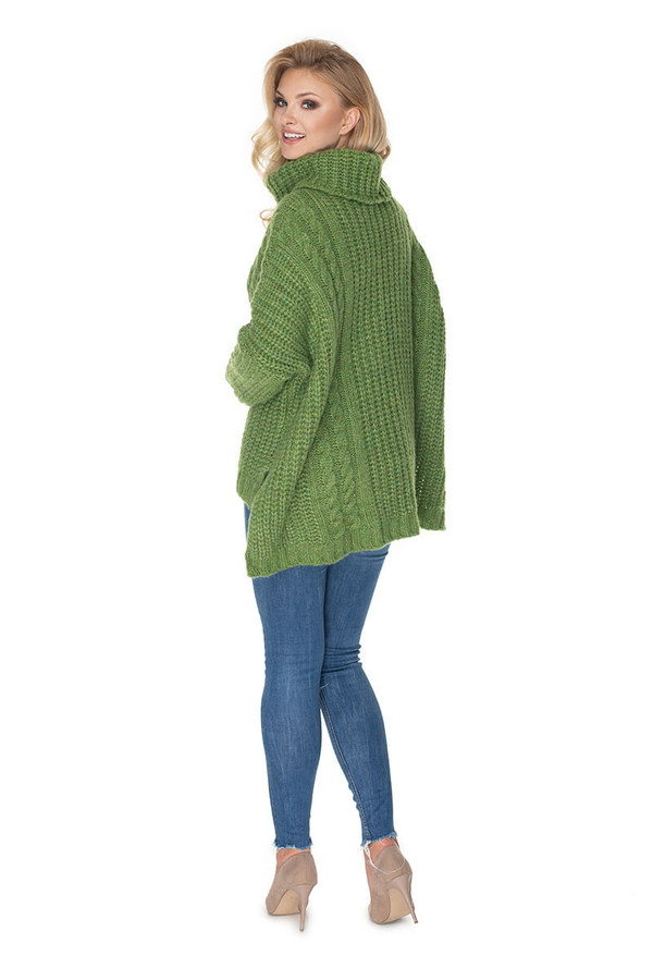 green - Turtleneck model 135313 PeeKaBoo U704-135313