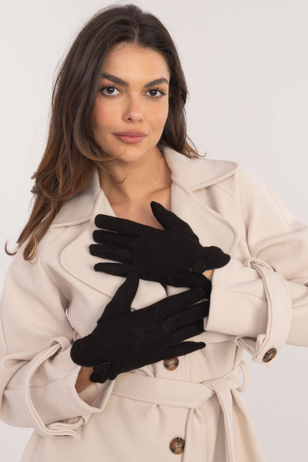 black - Gloves model 202519 AT U704-202519
