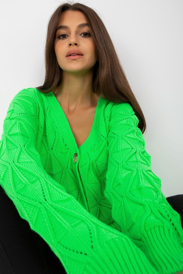 green - Cardigan model 170541 Rue Paris U704-170541