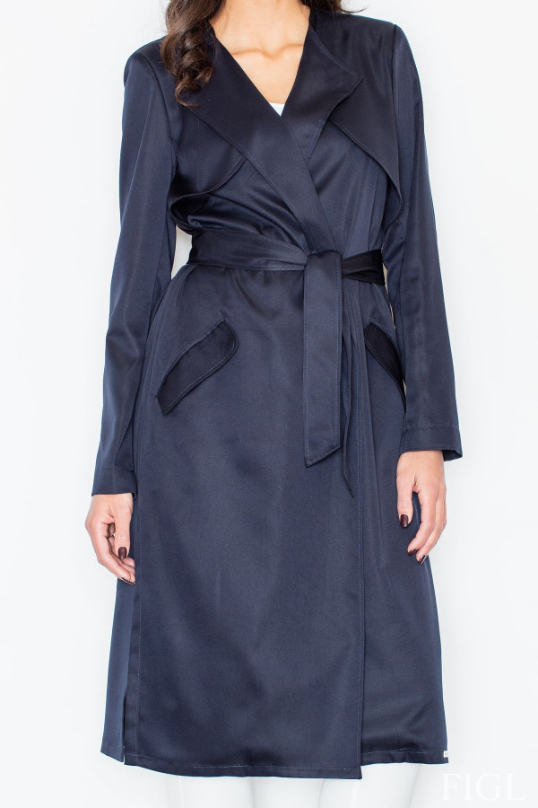blue - Coat model 50057 Figl U704-50057