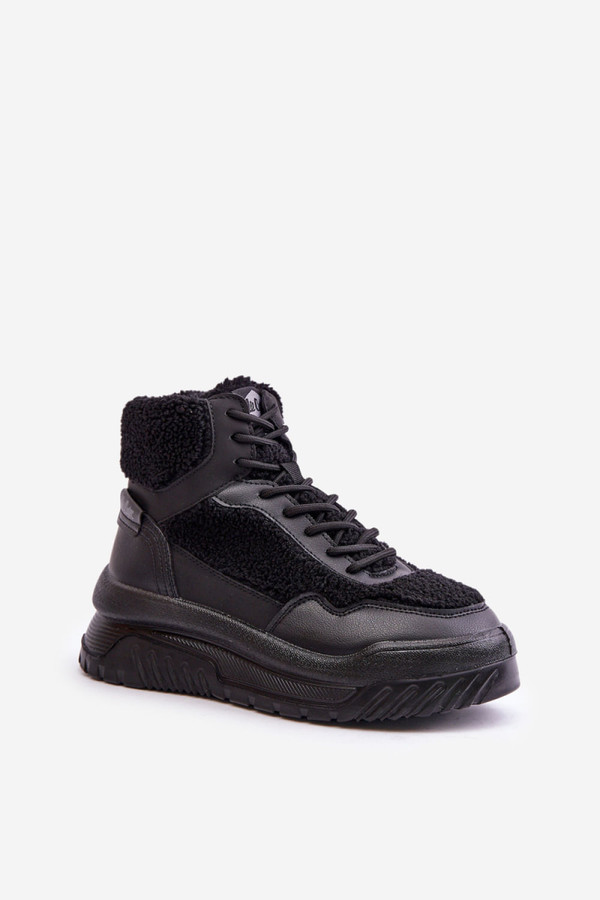black - Platform sneakers model 203635 Step in style U704-203635