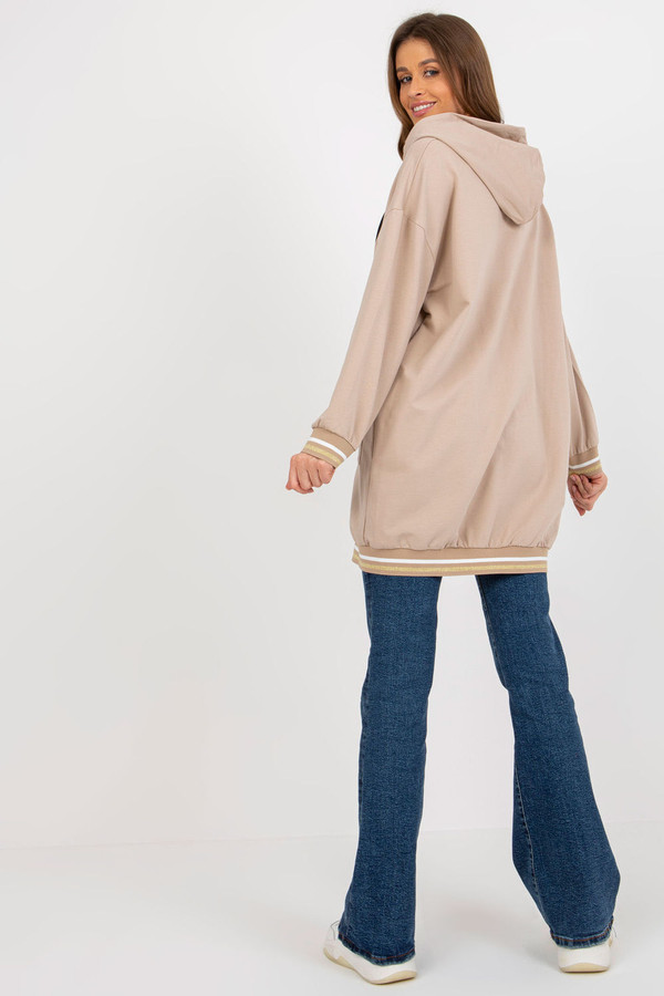 beige - Sweatshirt model 176360 Relevance U704-176360