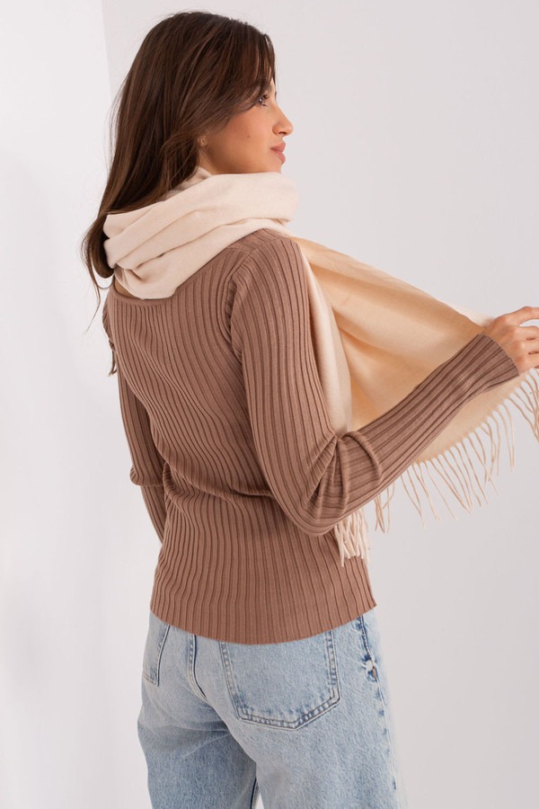 beige - Shawl model 185890 AT U704-185890