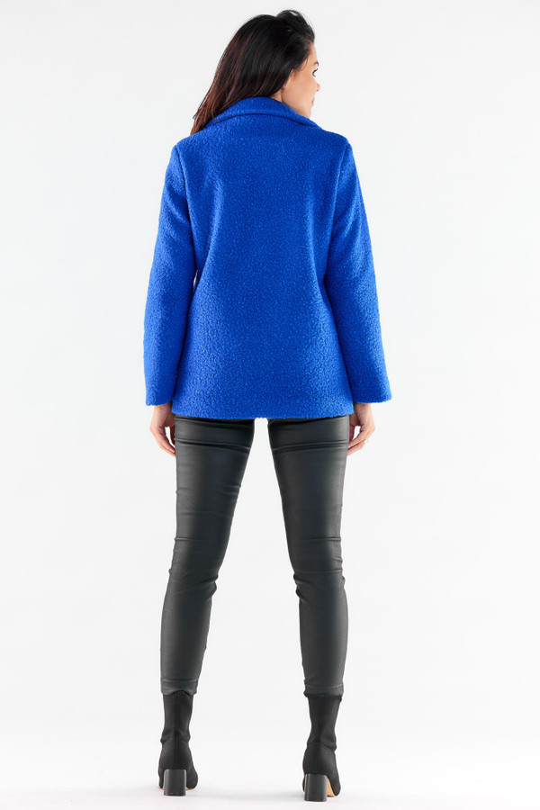 blue - Jacket model 173865 awama U704-173865