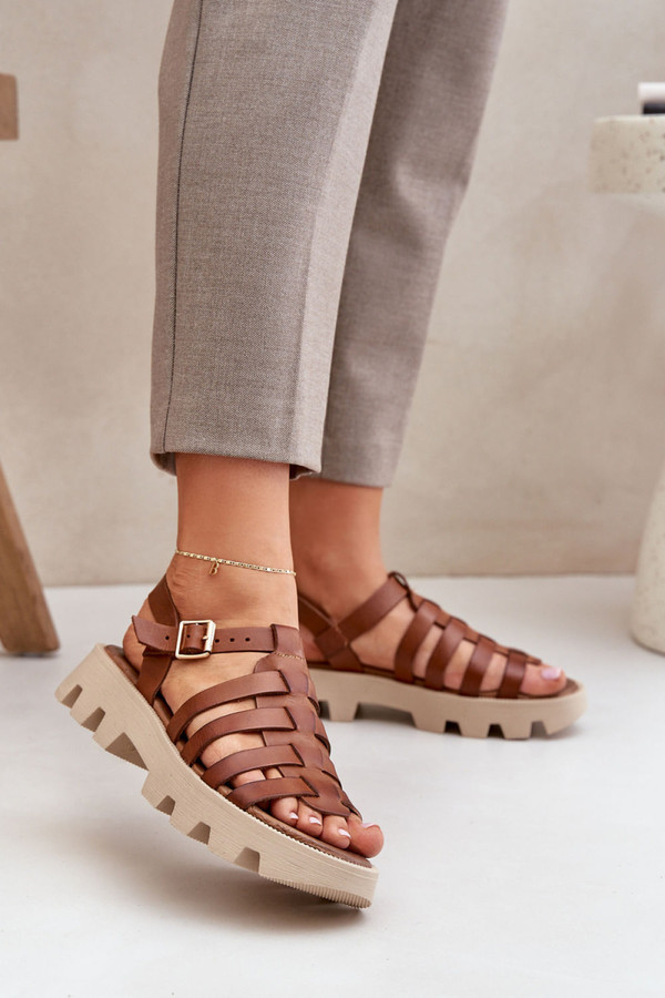 brown - Sandals model 213472 Step in style U704-213472