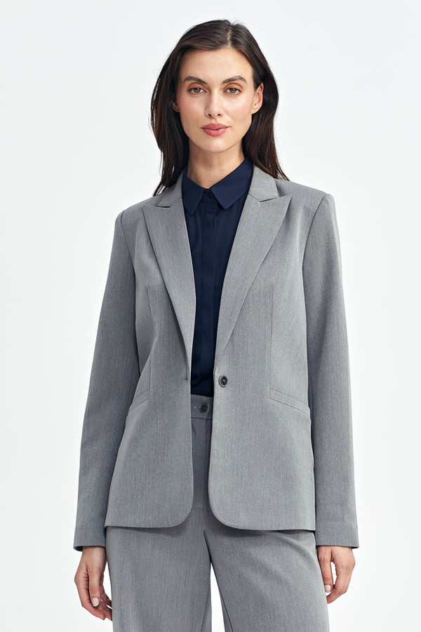 grey - Jacket model 199702 Nife U704-199702
