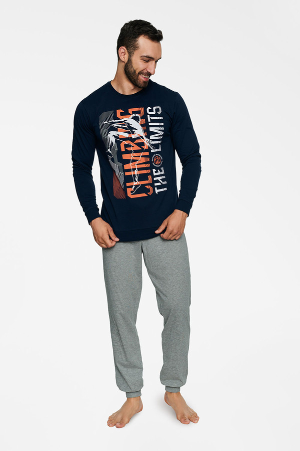 navy blue - Pyjama model 170146 Henderson U704-170146