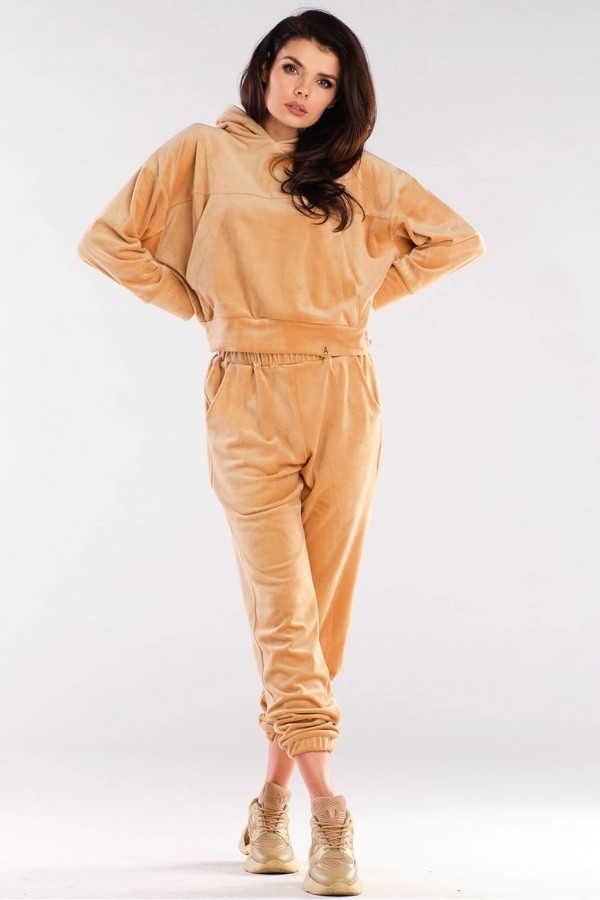 beige - Sweatshirt model 155467 awama U704-155467