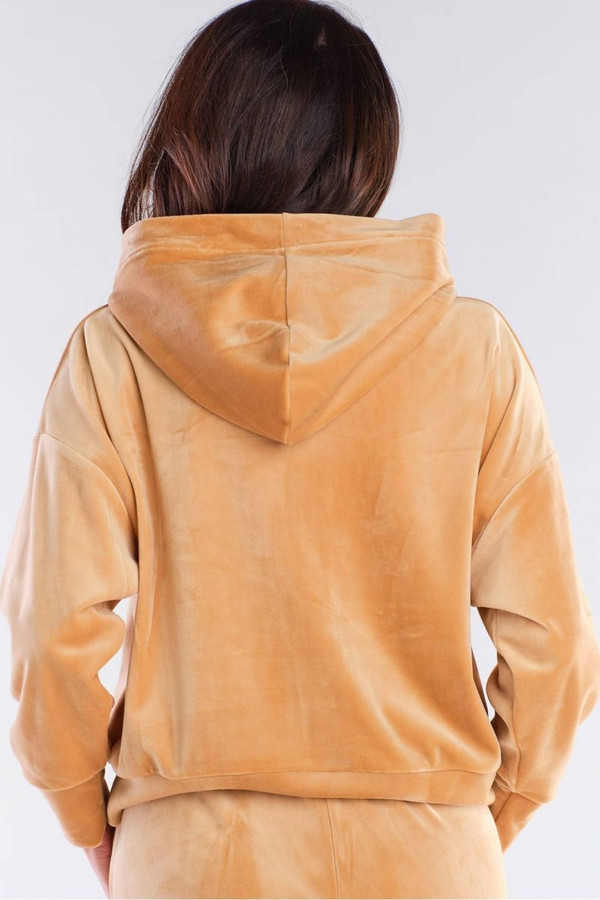 beige - Sweatshirt model 155467 awama U704-155467