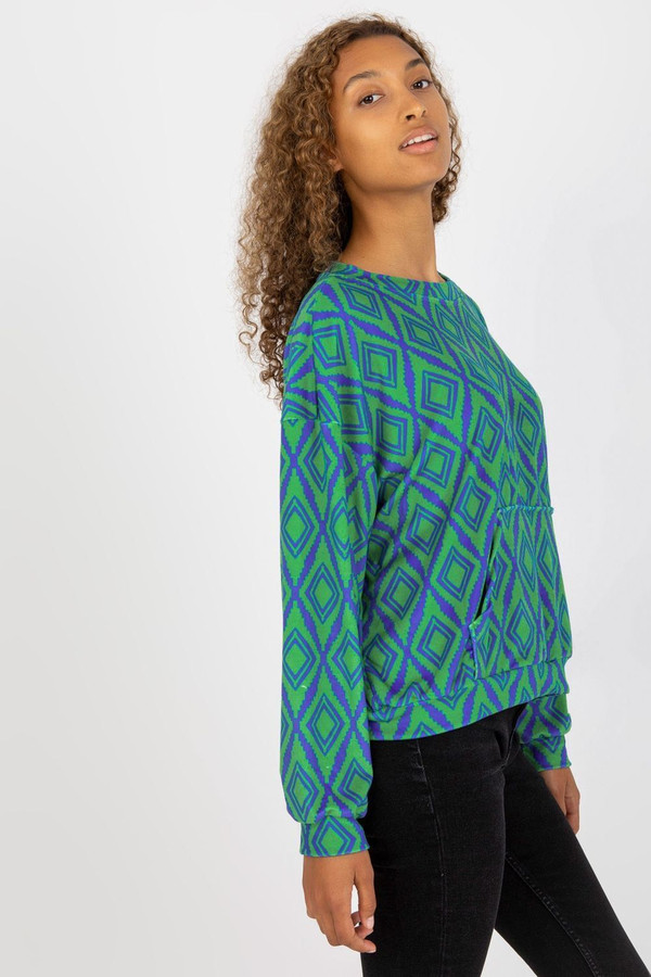 green - Sweatshirt model 168871 Rue Paris U704-168871