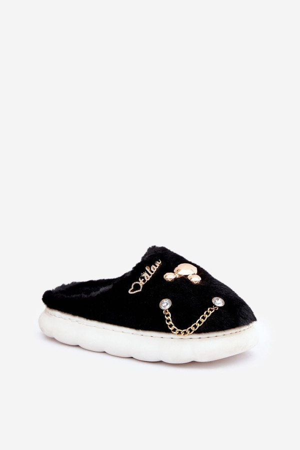 black - Slippers model 204956 Step in style U704-204956