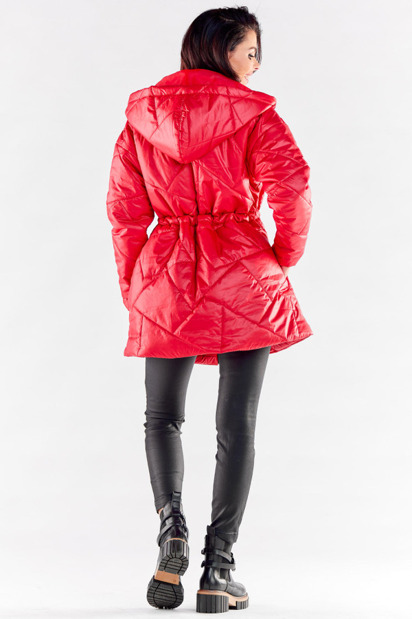 red - Jacket model 173882 awama U704-173882