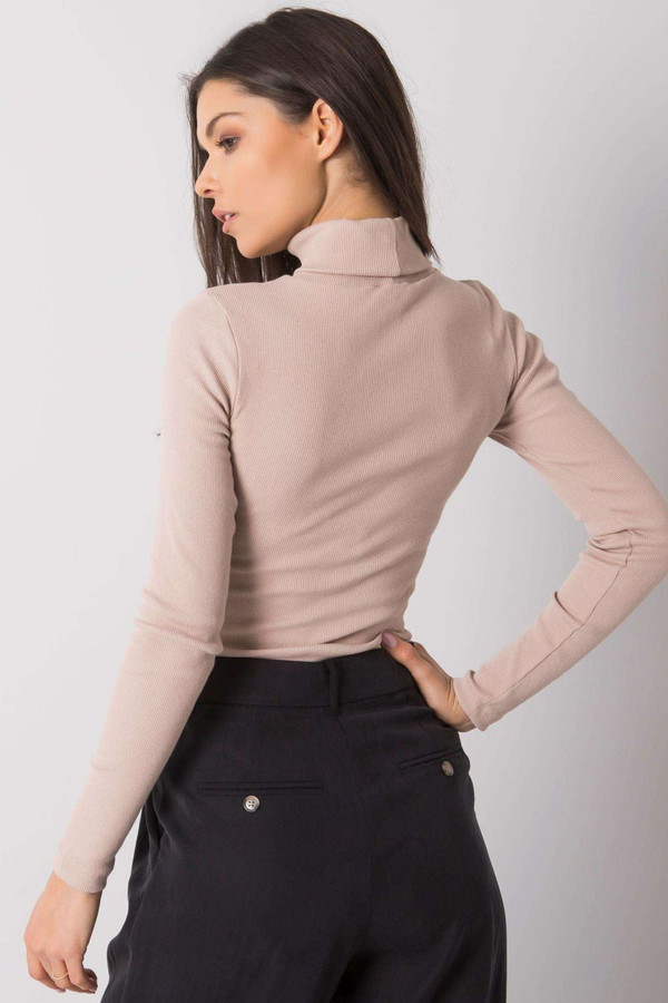 beige - Turtleneck model 174727 Rue Paris U704-174727