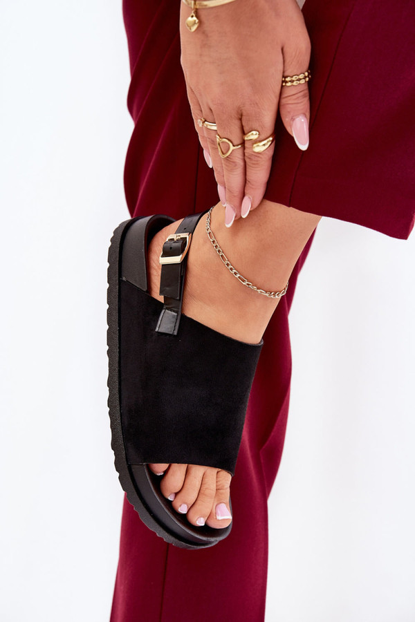black - Sandals model 210046 Step in style U704-210046
