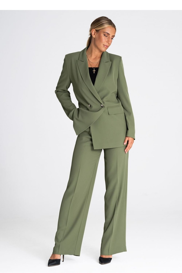 green - Jacket model 185080 Figl U704-185080