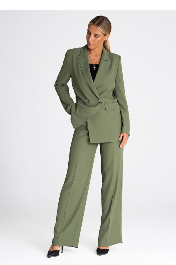 green - Jacket model 185080 Figl U704-185080