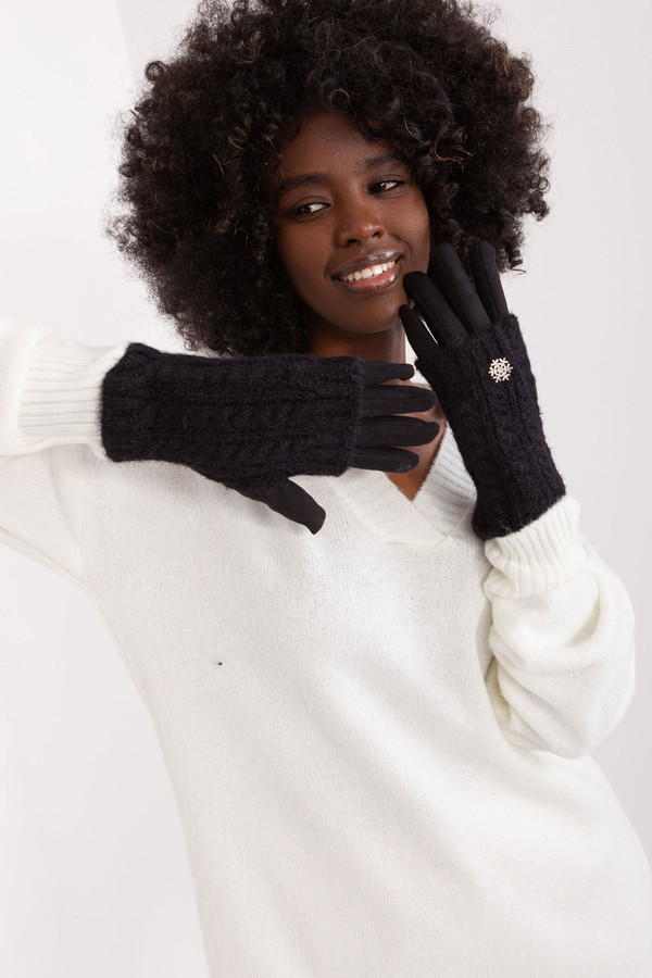 black - Gloves model 190590 AT U704-190590