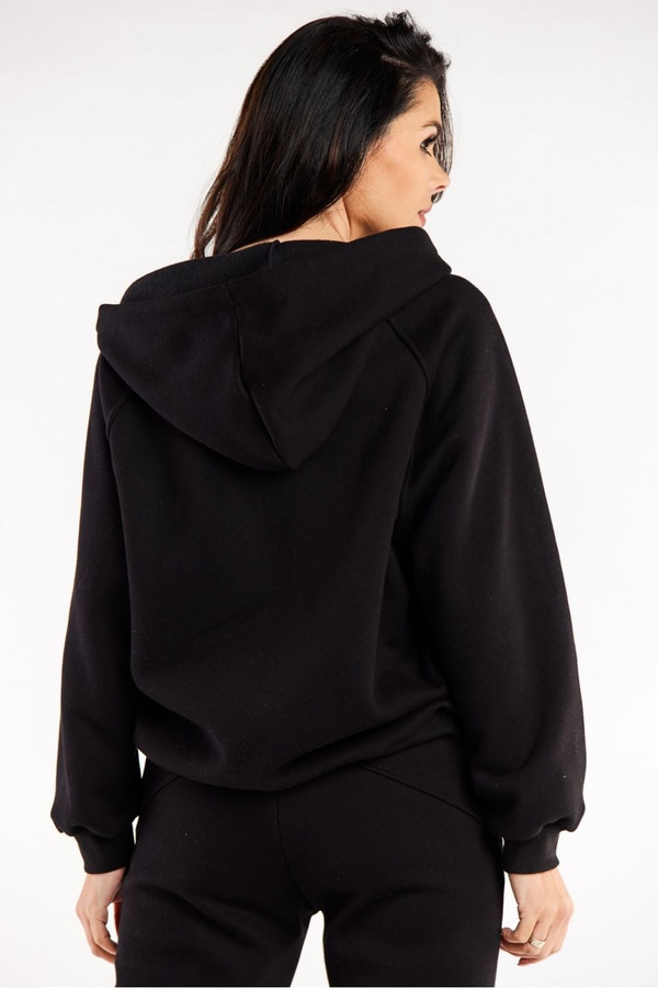 black - Sweatshirt model 188032 Infinite You U704-188032