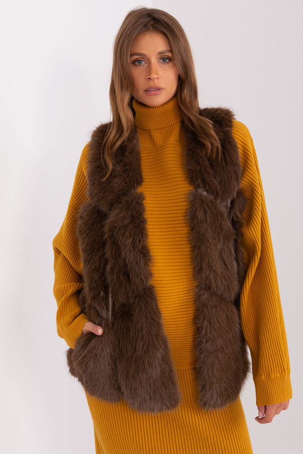 brown - Gilet model 187536 AT U704-187536