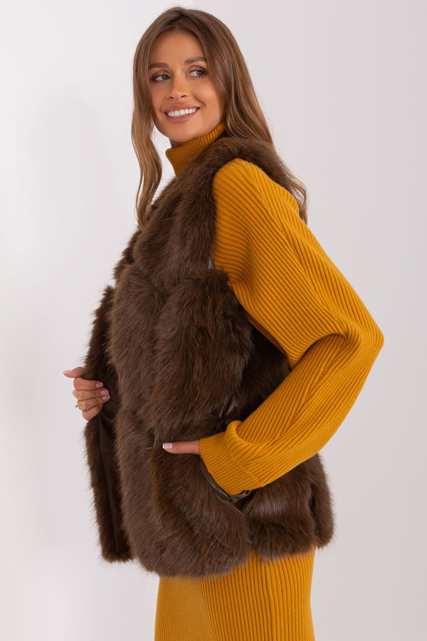 brown - Gilet model 187536 AT U704-187536
