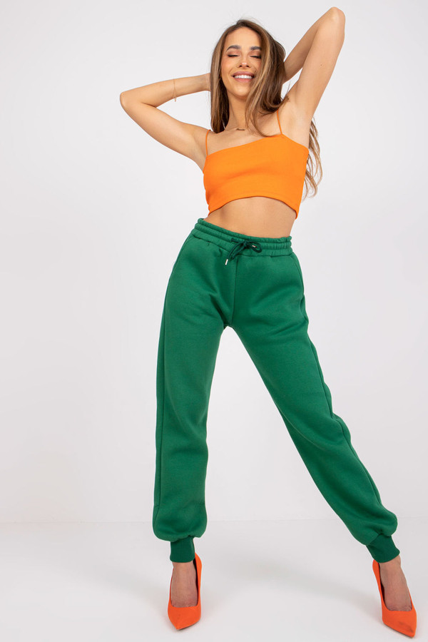 green - Tracksuit trousers model 166634 Ex Moda U704-166634