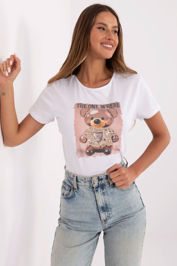 white - T-shirt model 211463 NM U704-211463