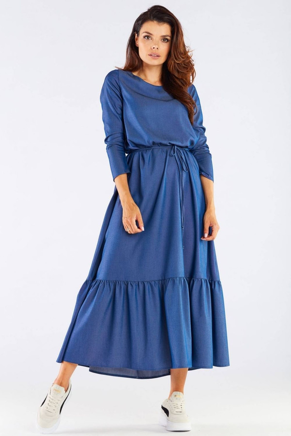 blue - Daydress model 158614 awama U704-158614