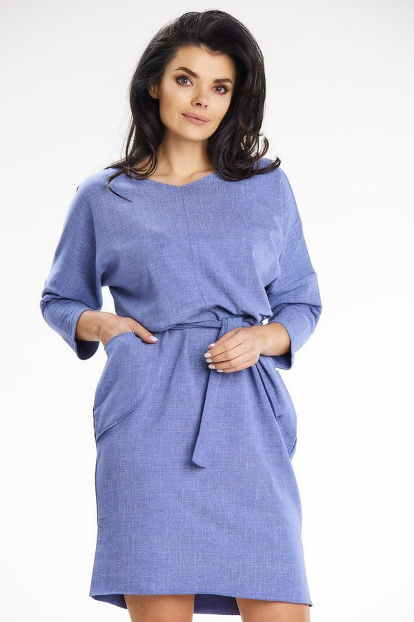 blue - Daydress model 195842 awama U704-195842
