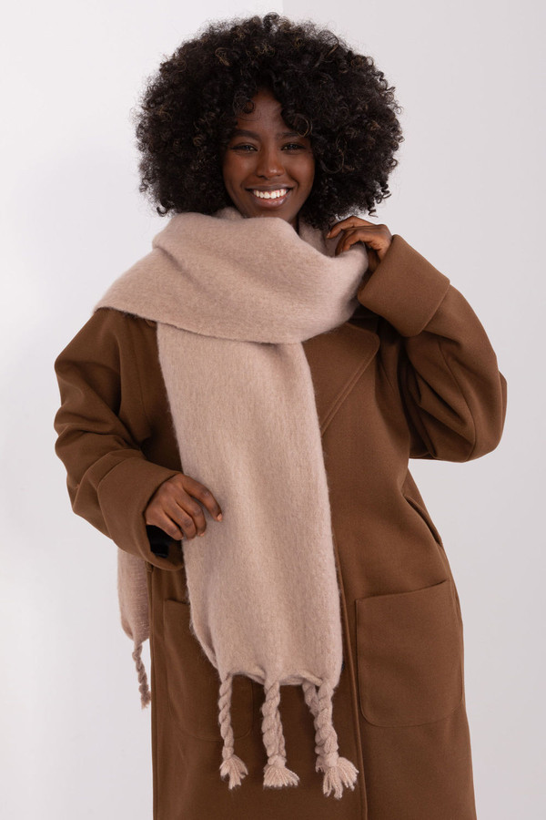 beige - Shawl model 190578 AT U704-190578