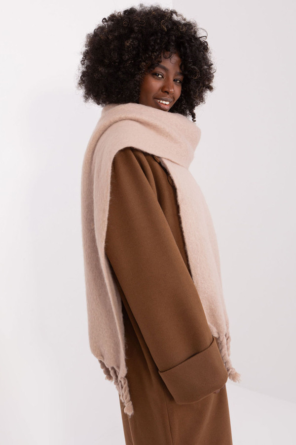 beige - Shawl model 190578 AT U704-190578