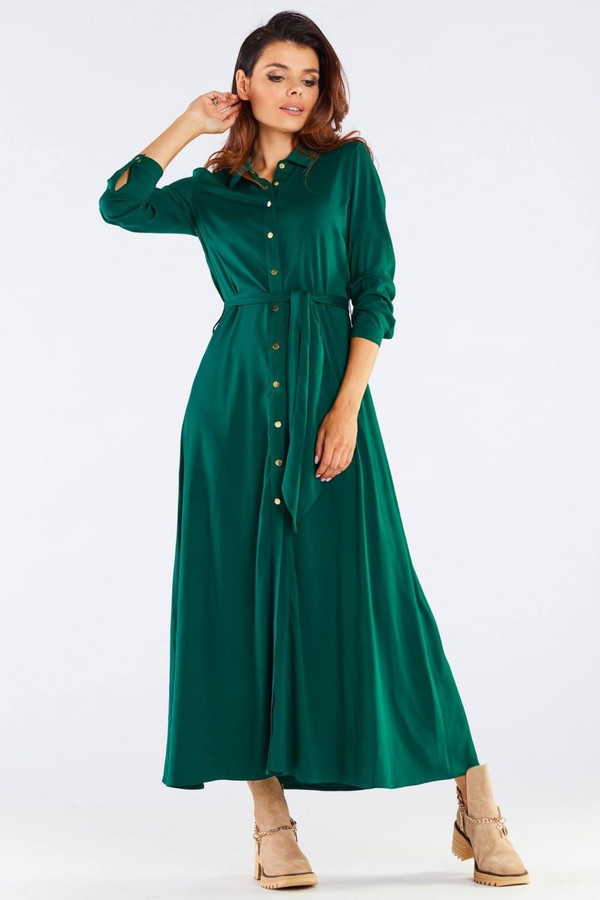 green - Daydress model 158621 awama U704-158621