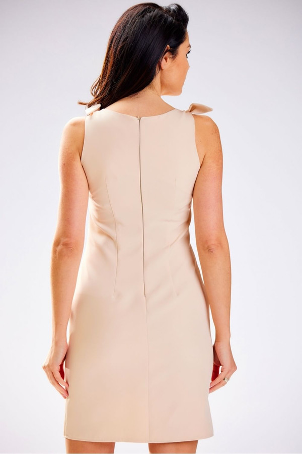 beige - Daydress model 178669 awama U704-178669