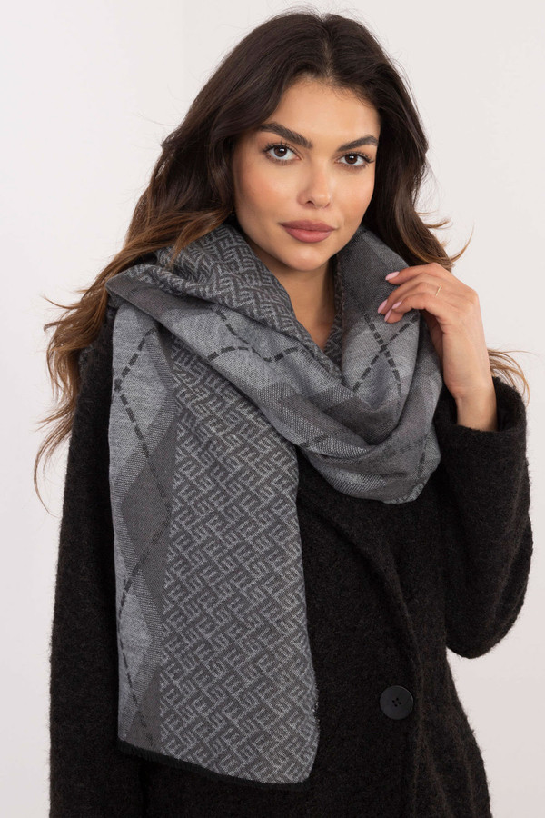 grey - Neckerchief model 208405 AT U704-208405