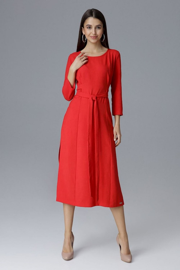 red - Cocktail dress model 126025 Figl U704-126025