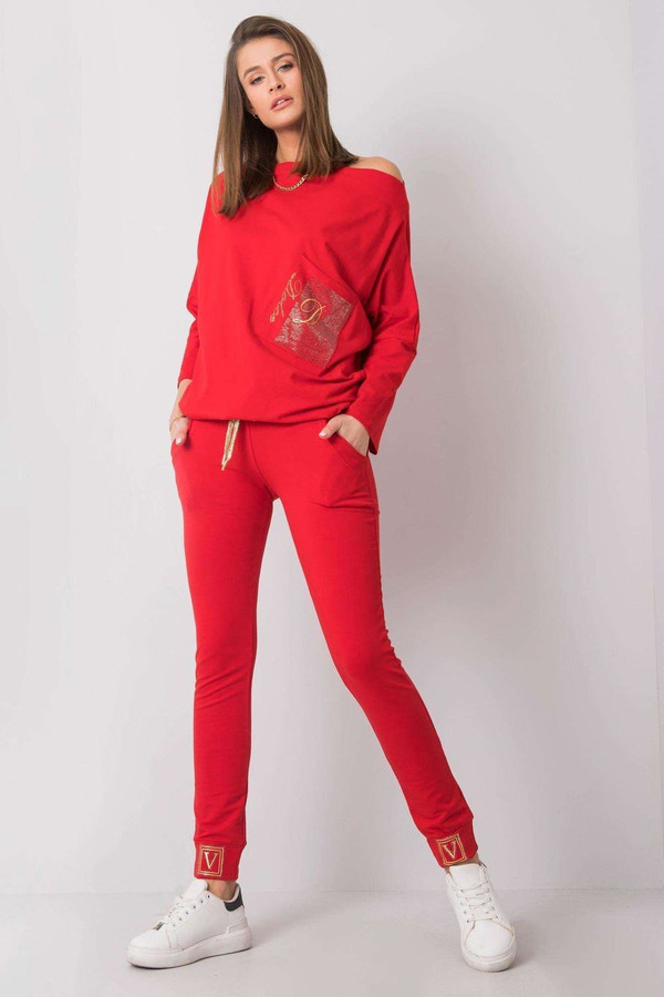 red - Tracksuit trousers model 166738 Relevance U704-166738