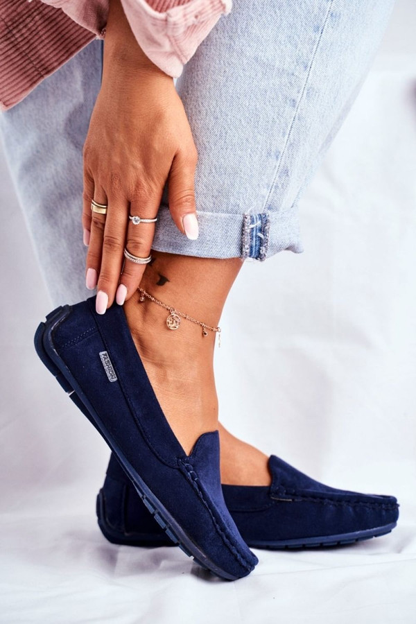 navy blue - Mocassin model 176617 Step in style U704-176617