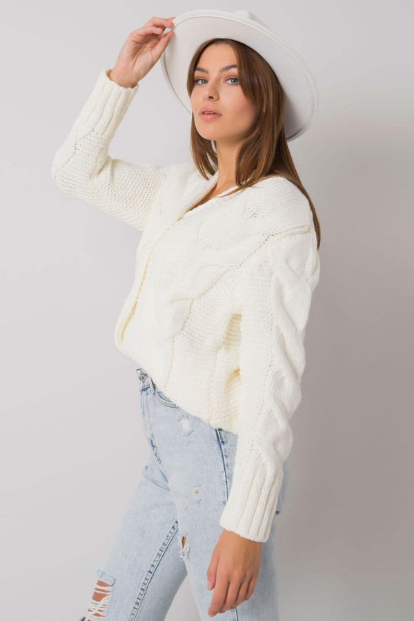 beige - Cardigan model 175764 Rue Paris U704-175764