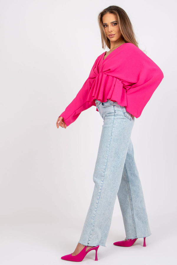 pink - Blouse model 162546 Italy Moda U704-162546