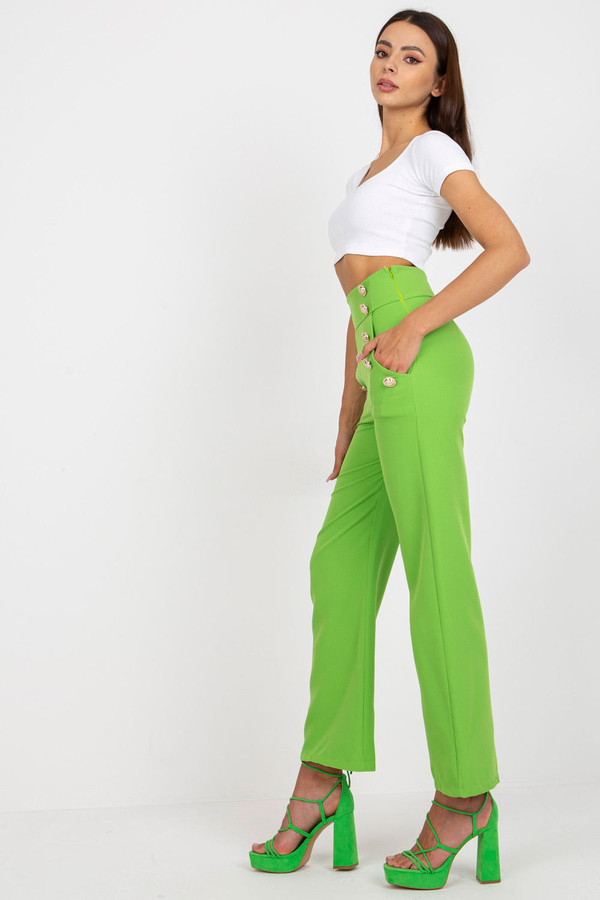 green - Women trousers model 167110 Italy Moda U704-167110