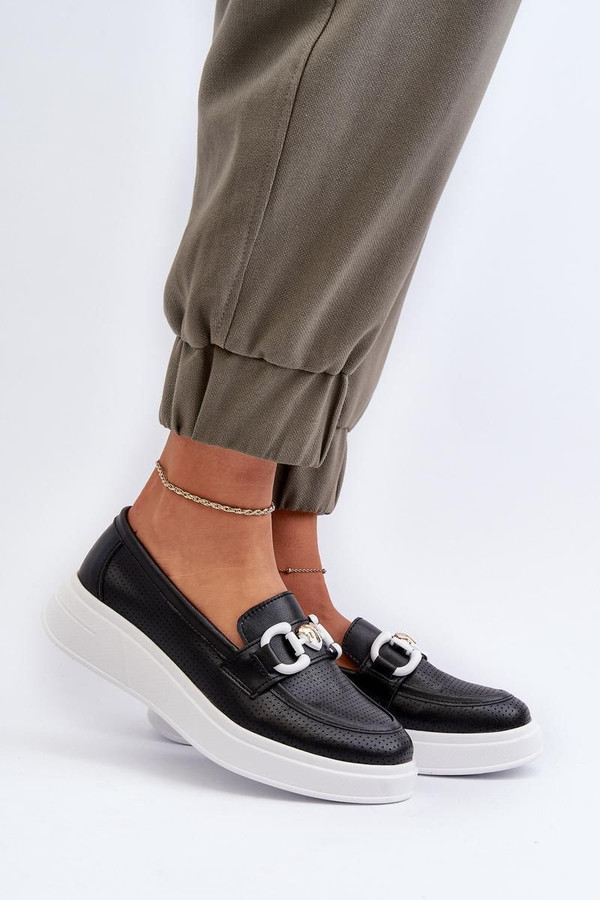 black - Mocassin model 197813 Step in style U704-197813