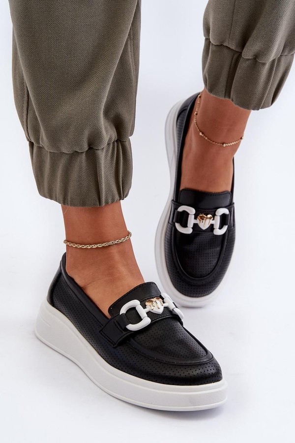 black - Mocassin model 197813 Step in style U704-197813