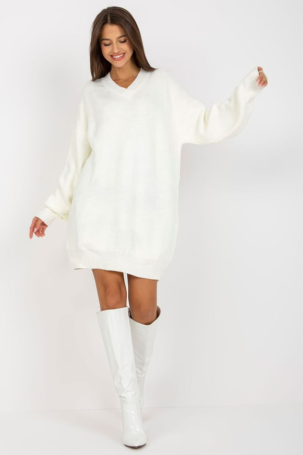 beige - Daydress model 170558 Rue Paris U704-170558