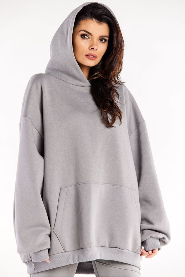 grey - Sweatshirt model 188034 Infinite You U704-188034