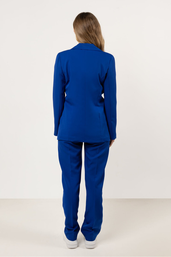 blue - Women trousers model 212222 awama U704-212222