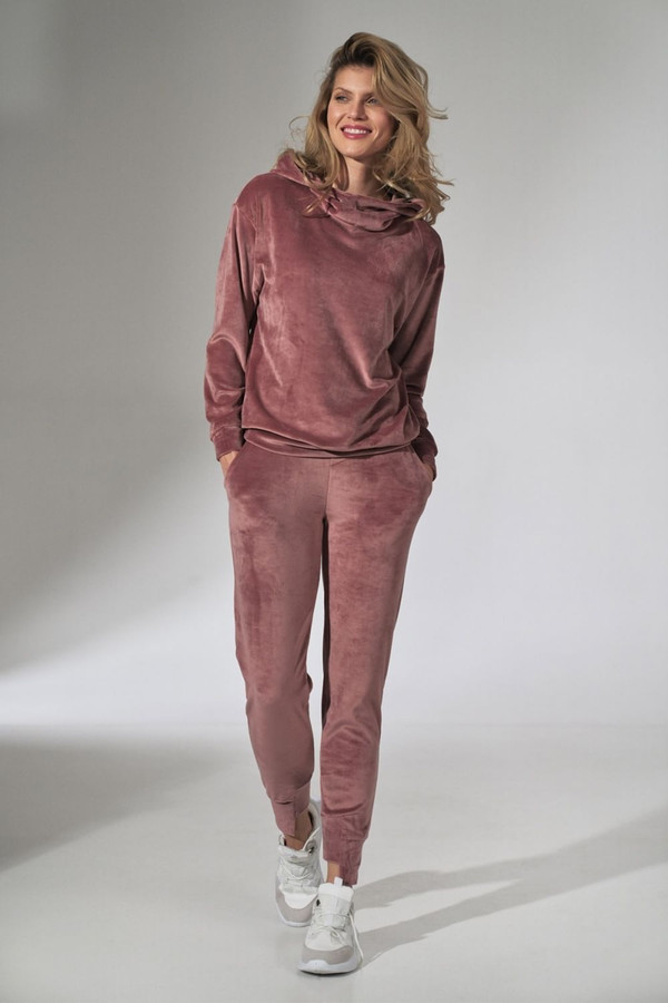 pink - Tracksuit trousers model 151803 Figl U704-151803