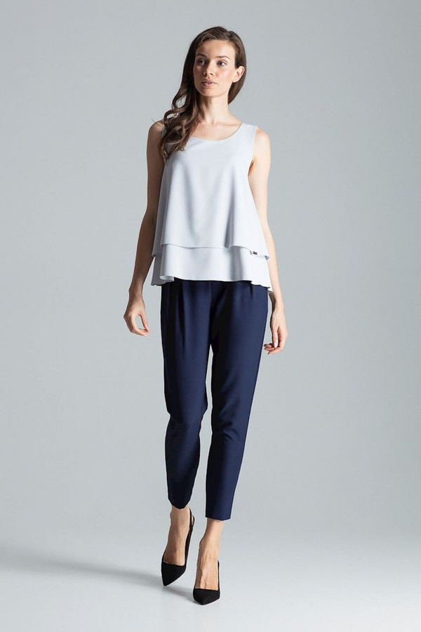 grey - Blouse model 135768 Figl U704-135768