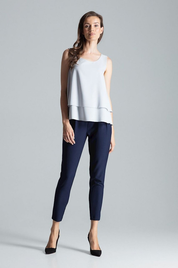 grey - Blouse model 135768 Figl U704-135768