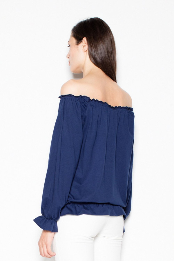 navy blue - Blouse model 77498 Venaton U704-77498