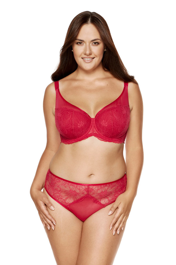 red - Padded bra model 206639 Gorteks U704-206639
