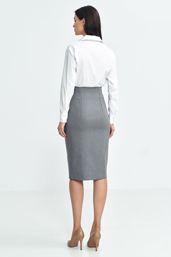 grey - Skirt model 202487 Nife U704-202487